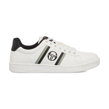 Sneakers da uomo bianche con dettagli blu e grigi Sergio Tacchini Nizza, Brand, SKU s324000414, Immagine 0